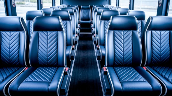 15 passenger minibus inside