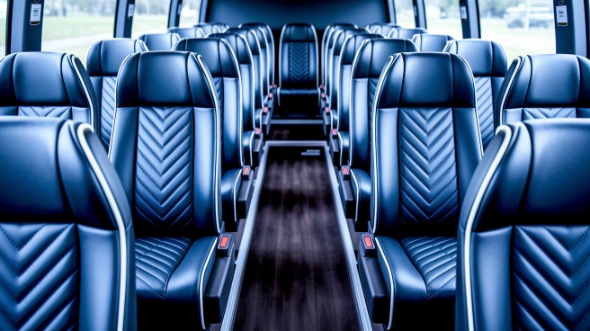 18 passenger minibus inside antioch