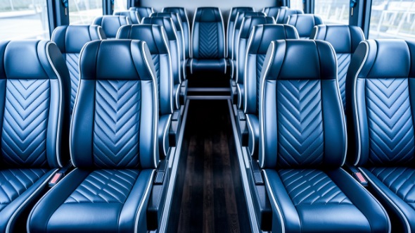 20 passenger minibus inside antioch