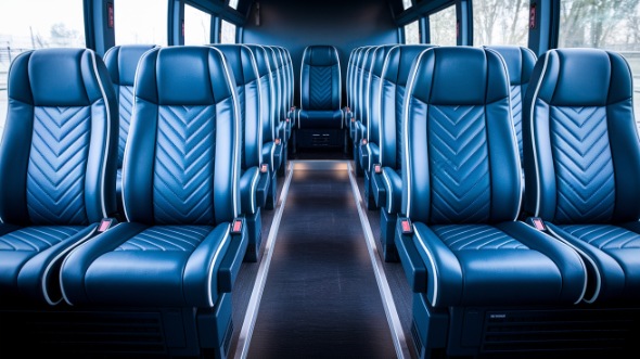 25 passenger minibus inside antioch