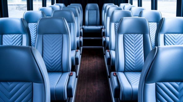 28 passenger minibus inside antioch