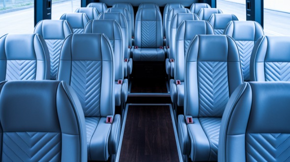 30 passenger minibus inside