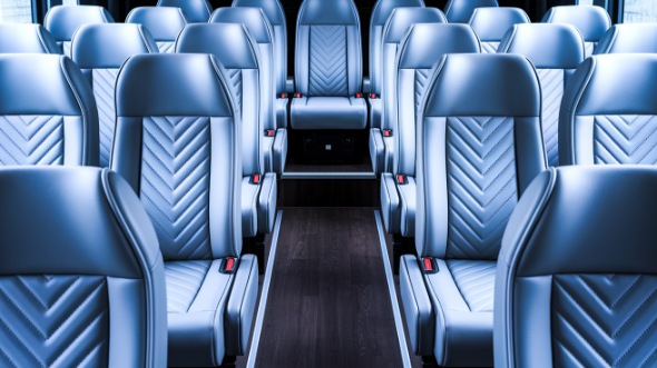 35 passenger minibus inside antioch