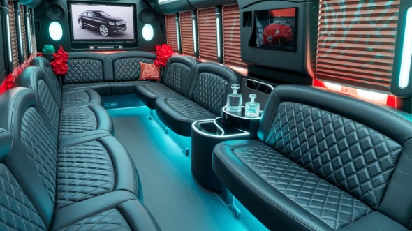 sprinter limo rental interior antioch